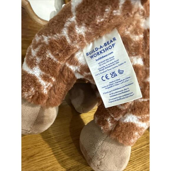 Build A Bear Texas Longhorn Brown Spotted Cow Steer Bull Stuffed Plush Animal - Picture 6 of 6